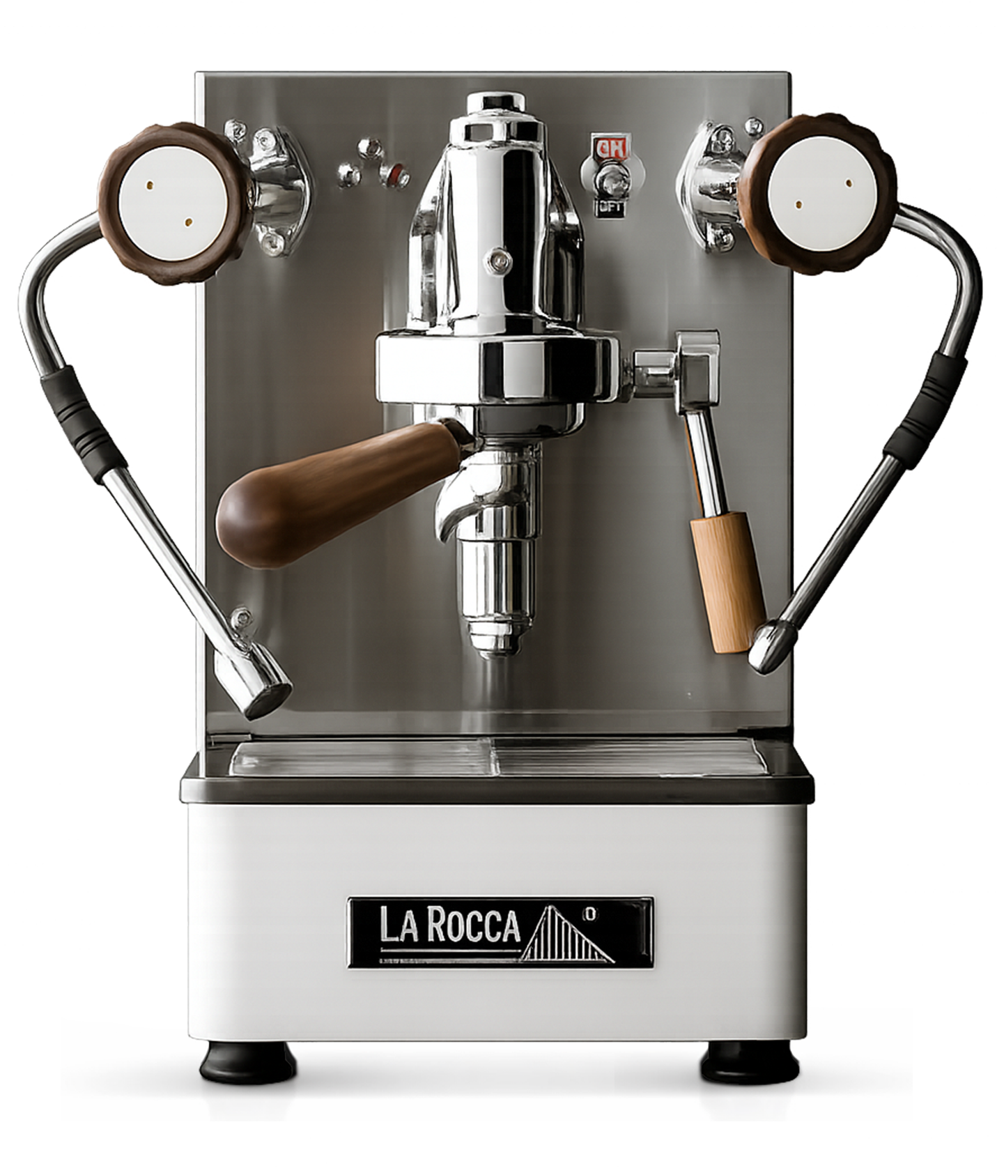 Machine La Roca Serie Retro | Máquina de café espresso de 1 grupo | La Rocca